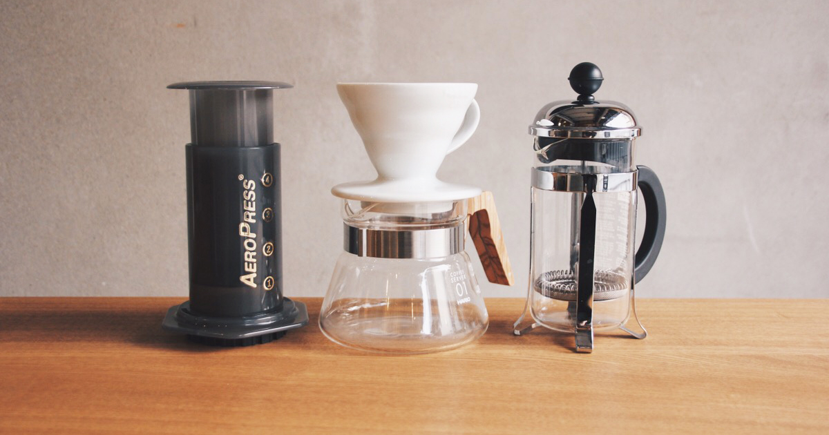COFFEE WORKSHOP 〜いろいろなコーヒーの淹れ方〜
